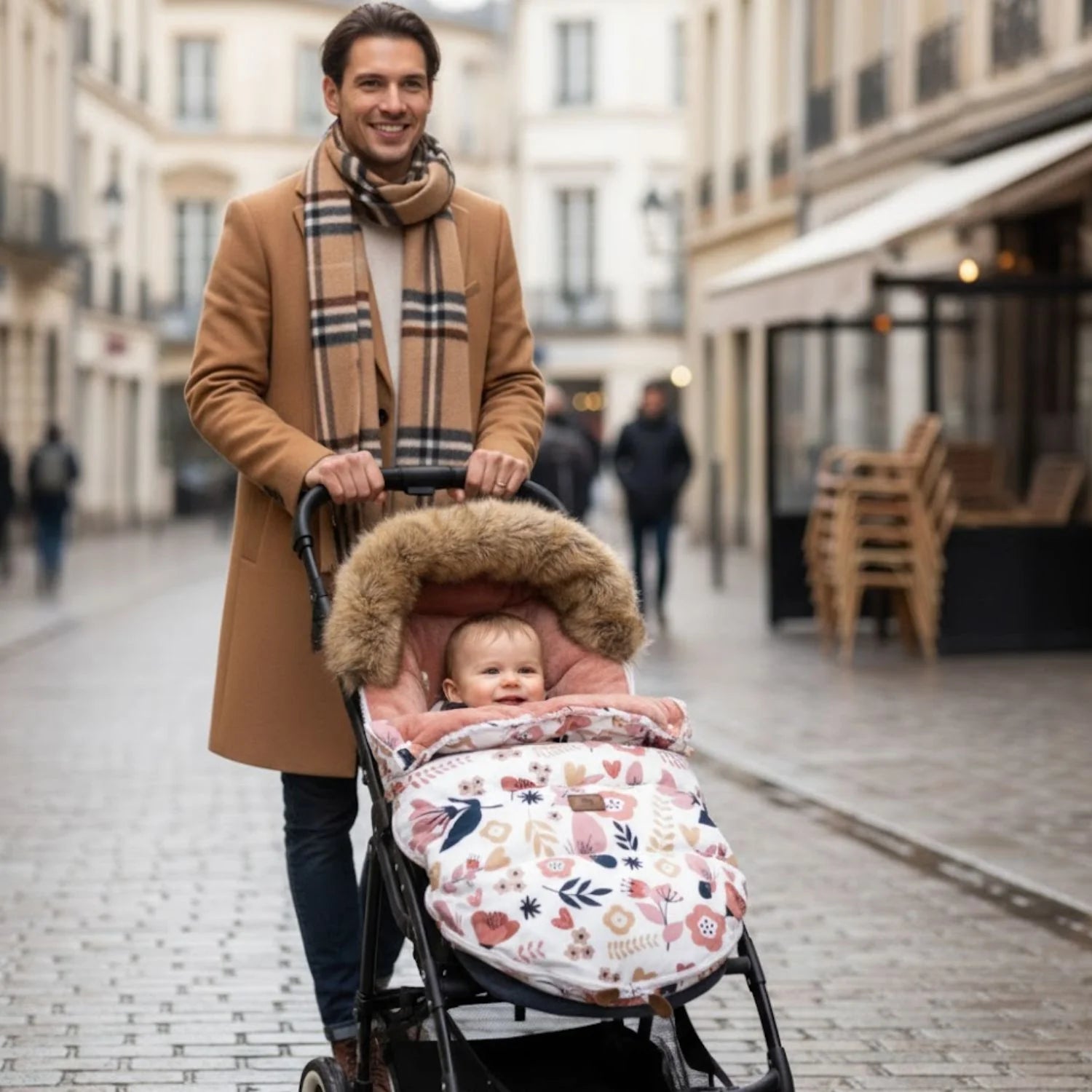 Chancelière de Poussette Universelle pour Bébé 0-24 Mois