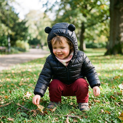 Doudoune Bébé à Capuche Oreilles d&