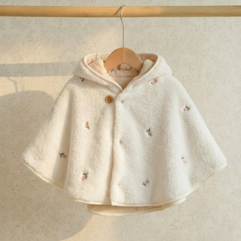 Manteau Cape Polaire Porte-Bébé