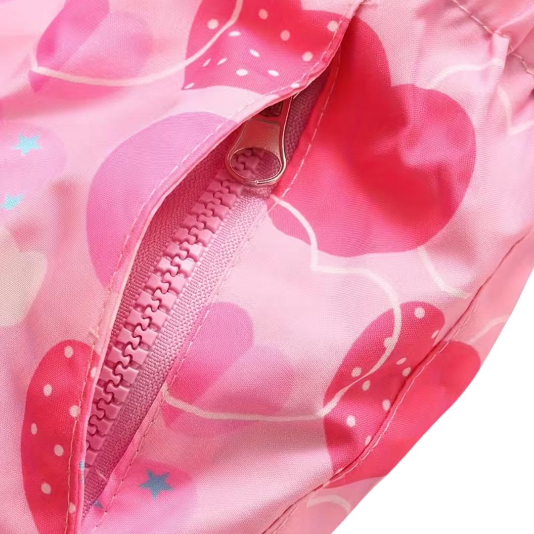 Combinaison de Ski Enfant avec Capuche Fourrure - Louba