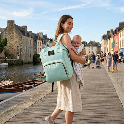 Sac à Langer Bébé Sac à Dos - Britanny™
