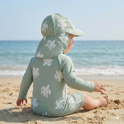 Maillot de Bain Bébé avec Casquette