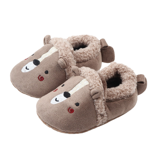 Chaussons Animaux Fourrés pour Bébé