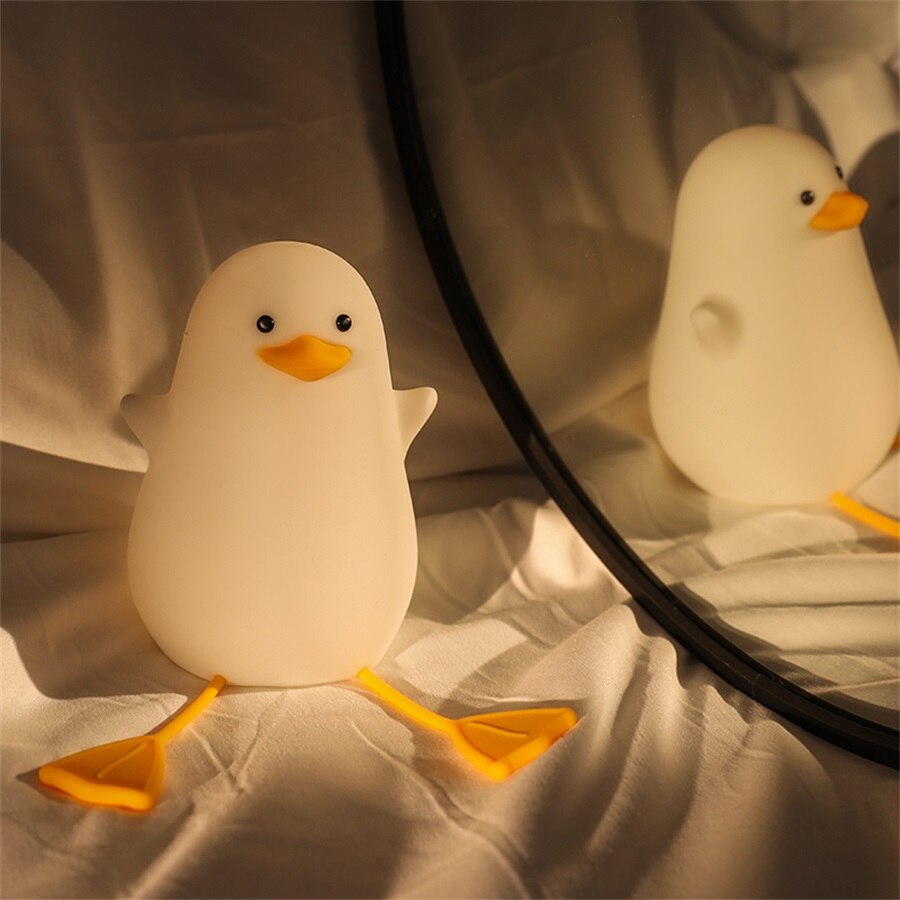 Veilleuse Mouette Rechargeable USB pour Bébé/Enfant