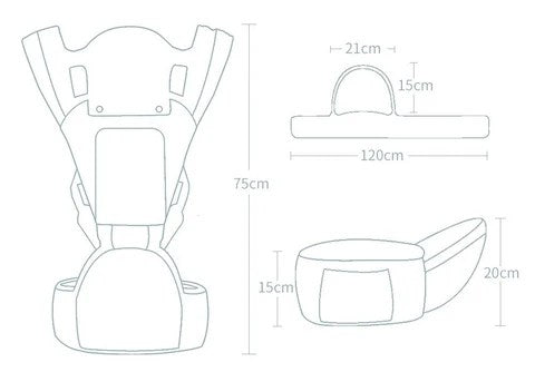 Porte-bébé ergonomique évolutif Aventure, photo 17
