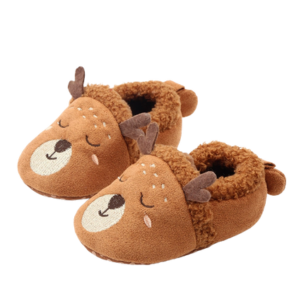 Chaussons Animaux Fourrés pour Bébé