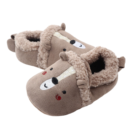 Chaussons Animaux Fourrés pour Bébé