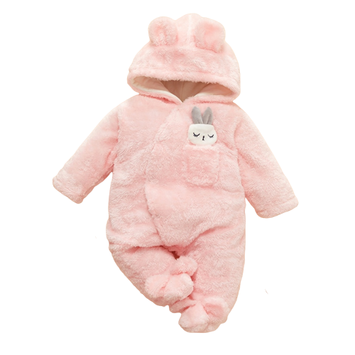 Combinaison Polaire Hiver Lapin pour Bébé