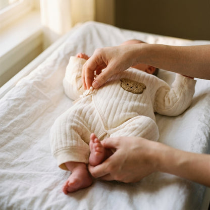 Combinaison Bébé Coton - Ourson
