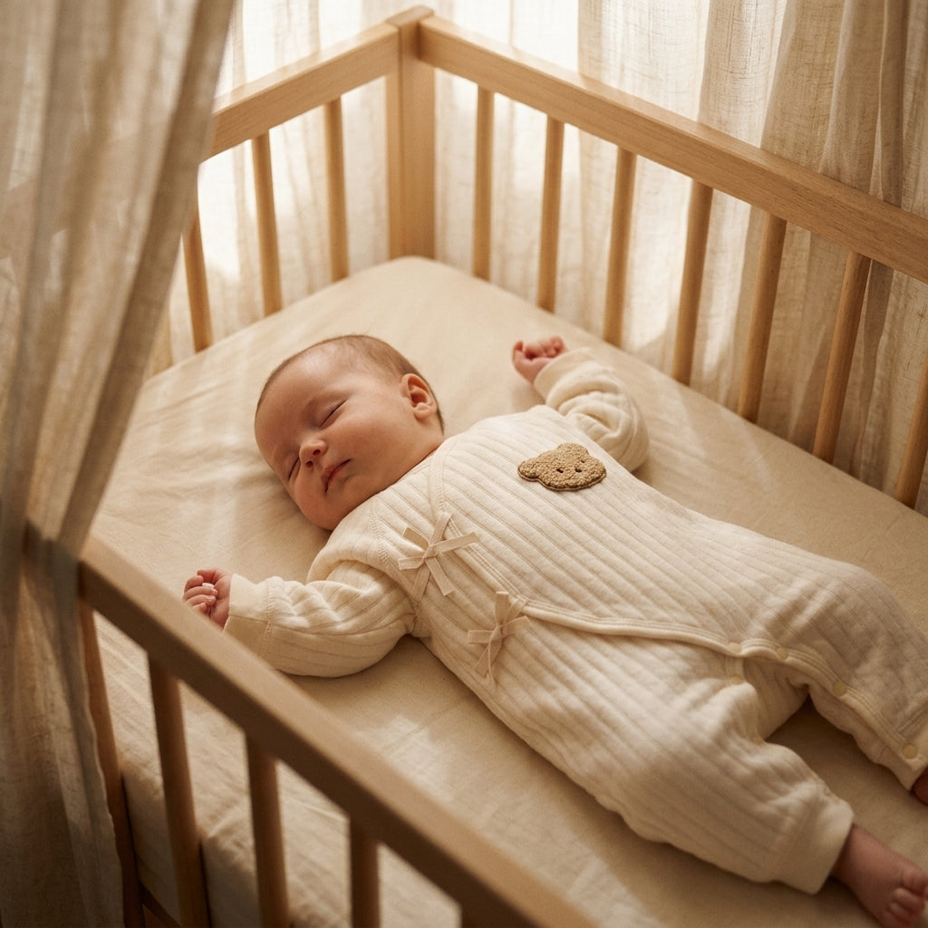 Combinaison Bébé Coton - Ourson
