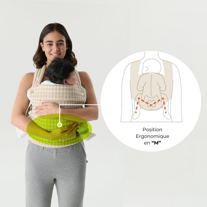 Porte-Bébé Ergonomique Évolutif 0-36 Mois - Molly