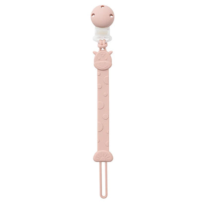 Attache Tétine Silicone - Girafe