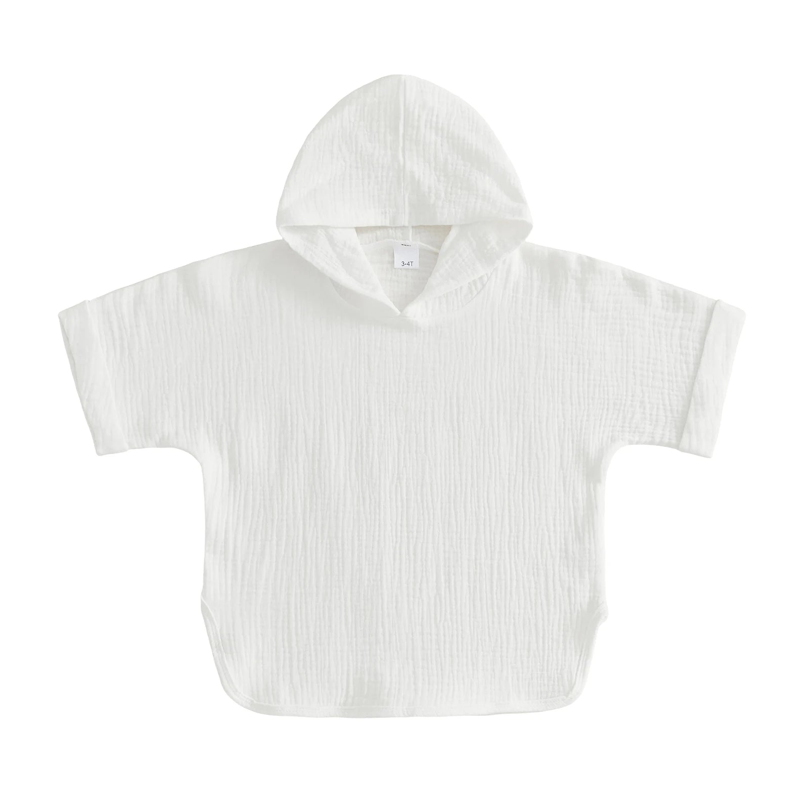 Poncho de Bain Enfant en Coton Mousseline