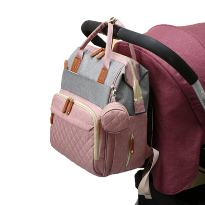 Sac à langer sac à dos avec matelas intégré, photo 15