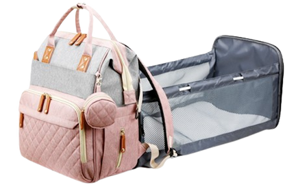 Sac à langer sac à dos avec matelas intégré, photo 17