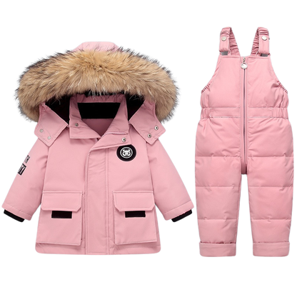 Ensemble Combinaison et Doudoune de Ski Bébé Hiver - Aventura