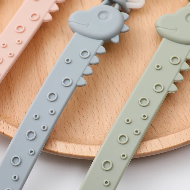 Attache Tétine Silicone - Girafe