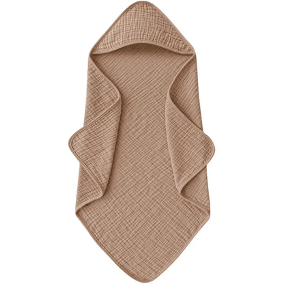 Cape de Bain Bébé en Coton Mousseline