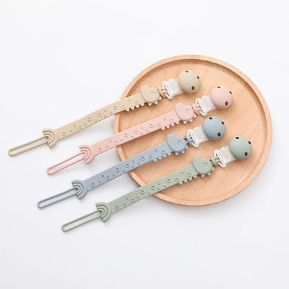 Attache Tétine Silicone - Girafe