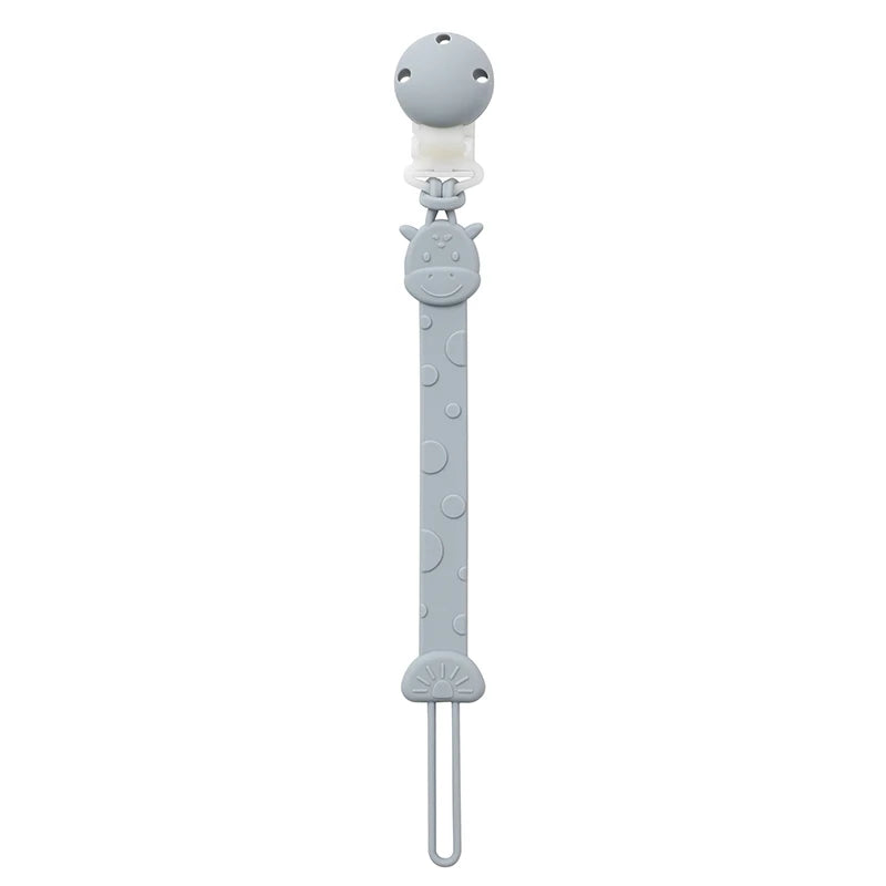 Attache Tétine Silicone - Girafe