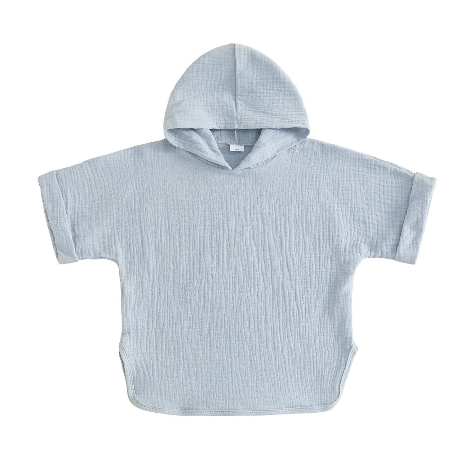 Poncho de Bain Enfant en Coton Mousseline