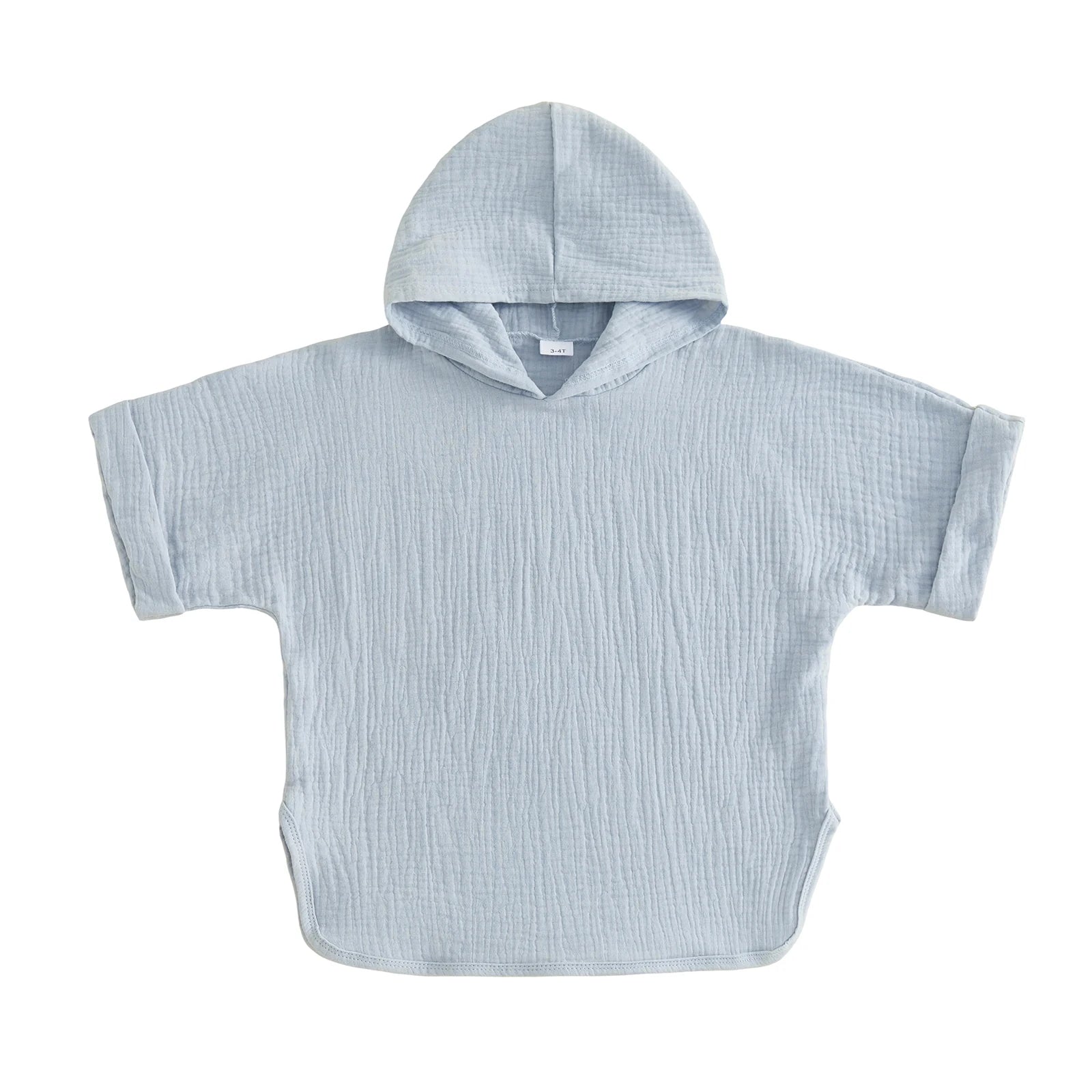 Poncho de Bain Enfant en Coton Mousseline