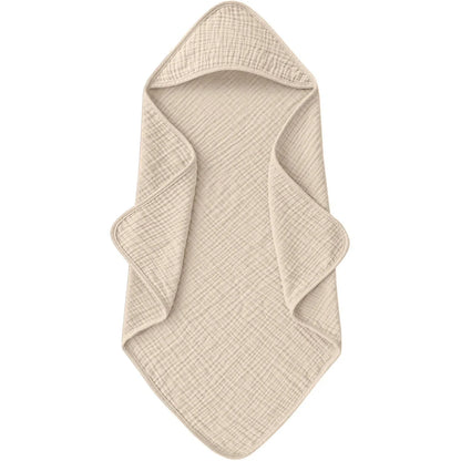 Cape de Bain Bébé en Coton Mousseline