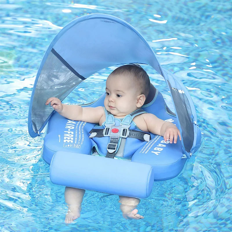Bouée Bébé Flotteur avec Ombrelle