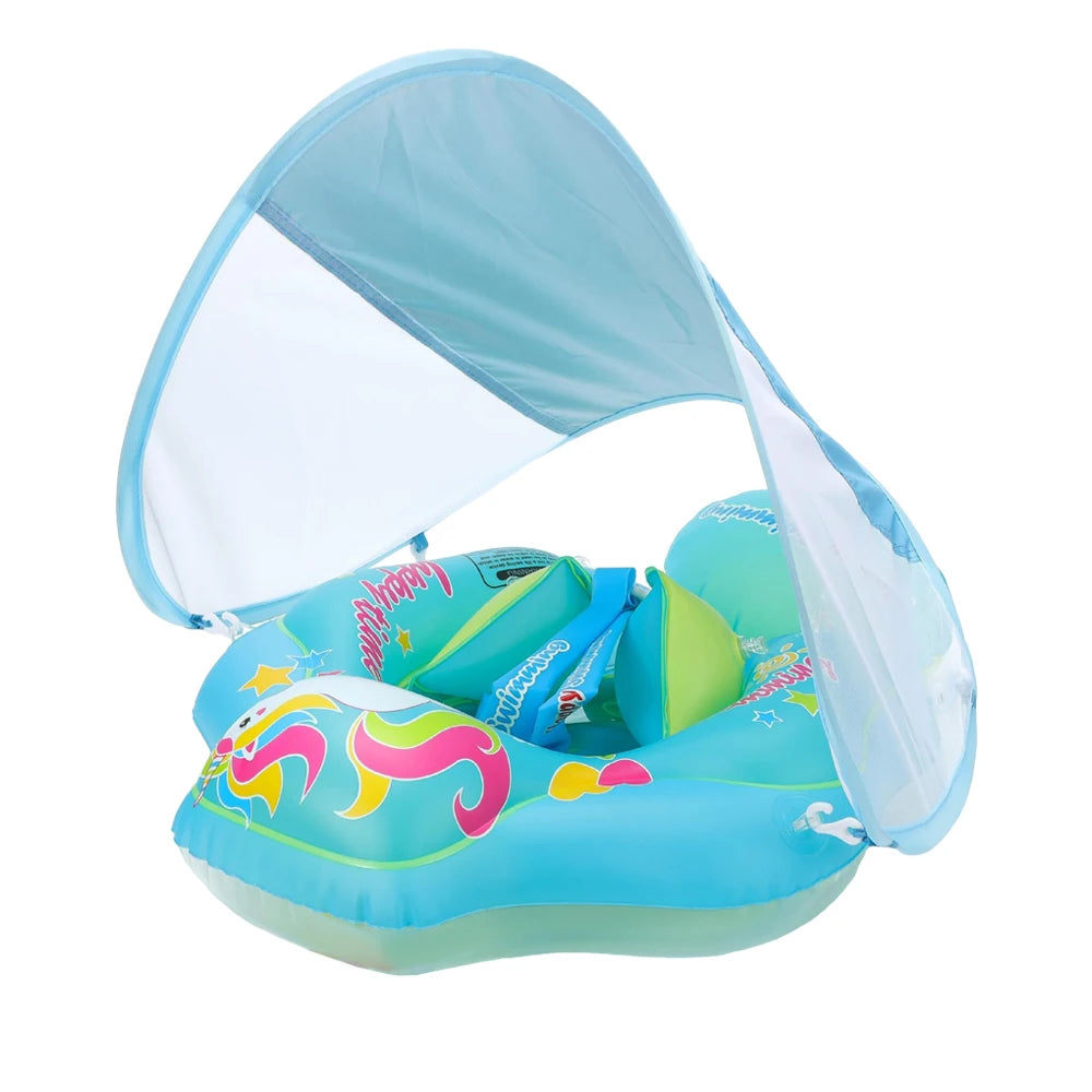 Bouée Flotteur Bébé Avec Harnais - Licorne