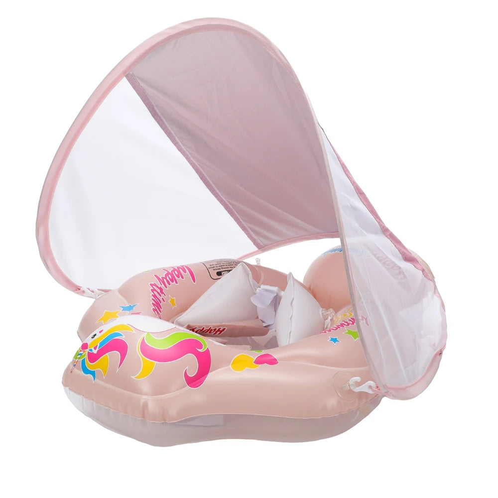 Bouée Flotteur Bébé Avec Harnais - Licorne