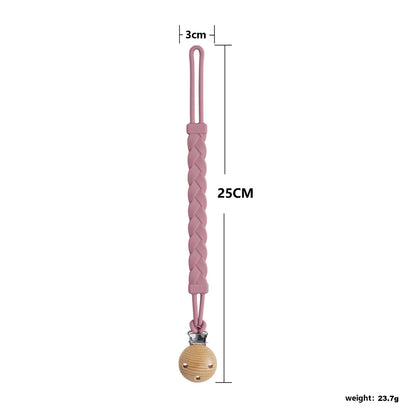 Attache Tétine Silicone - Torsade