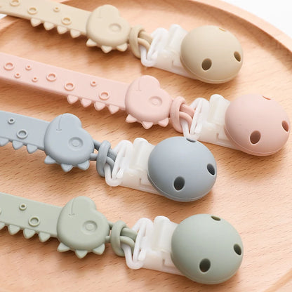 Attache Tétine Silicone - Girafe