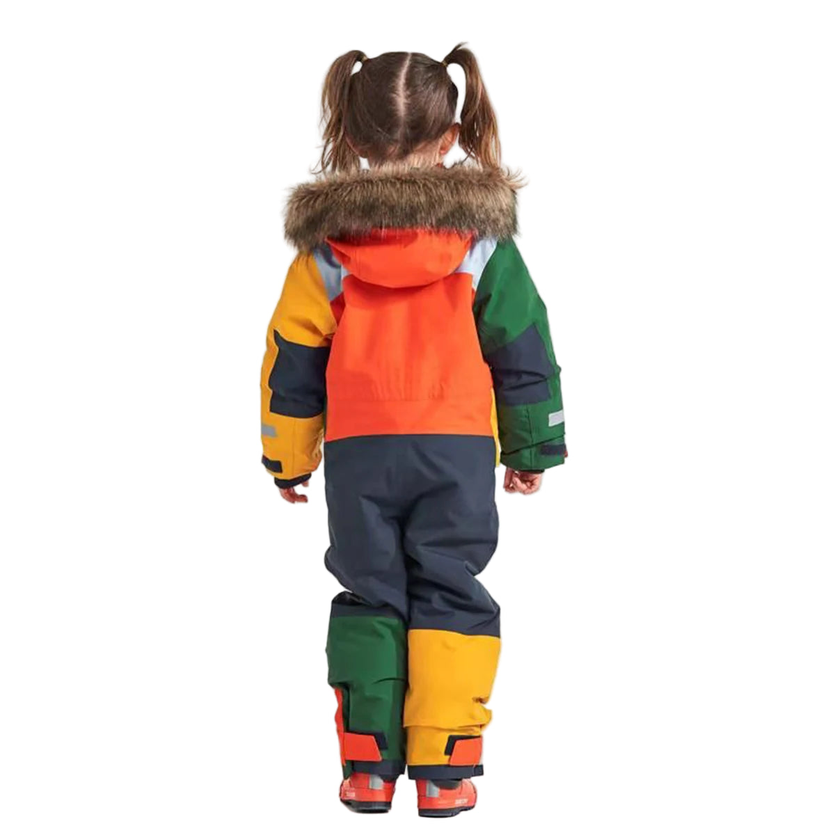 Combinaison de Ski Enfant avec Capuche Fourrure - Snowboo