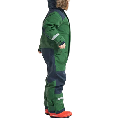 Combinaison de Ski Enfant avec Capuche Fourrure - Snowboo