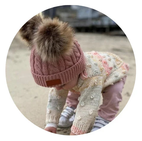 Ensemble bonnet écharpe gants bébé hiver, photo 8