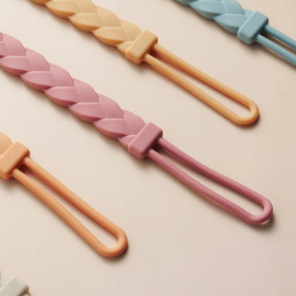 Attache Tétine Silicone - Torsade