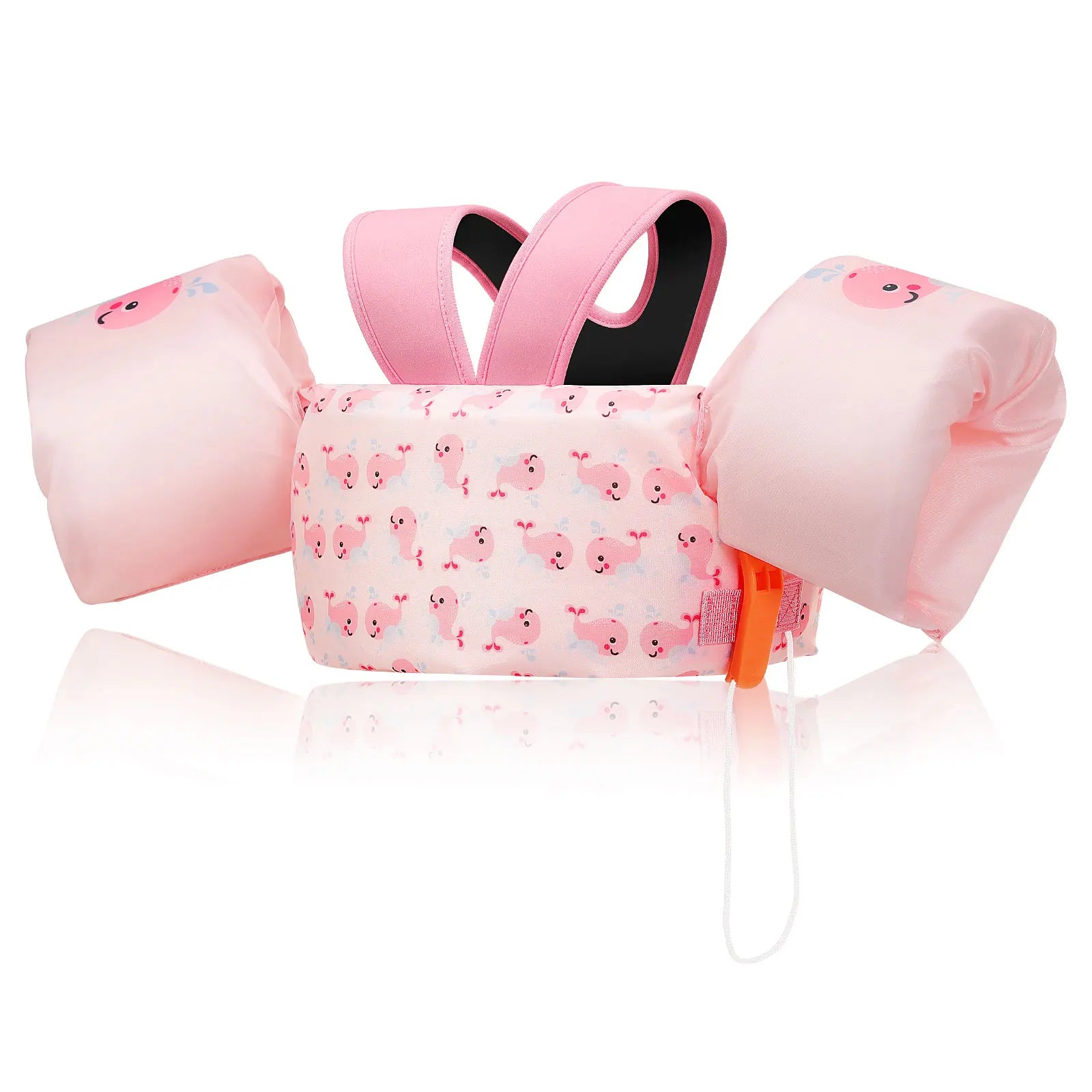 Gilet de natation enfant avec brassards intégrés