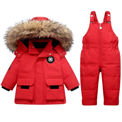 Ensemble Combinaison et Doudoune de Ski Bébé Hiver - Aventura