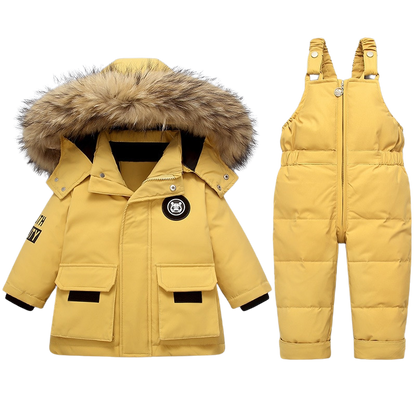 Ensemble Combinaison et Doudoune de Ski Bébé Hiver - Aventura