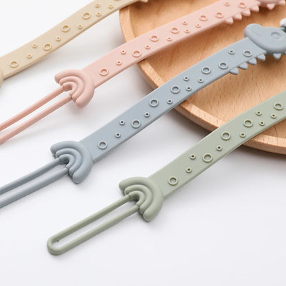Attache Tétine Silicone - Girafe
