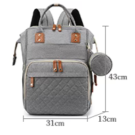 Sac à langer sac à dos 15 poches Babylon, photo 18