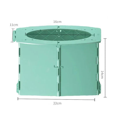Pot de Toilette Pliable de Voyage Enfant