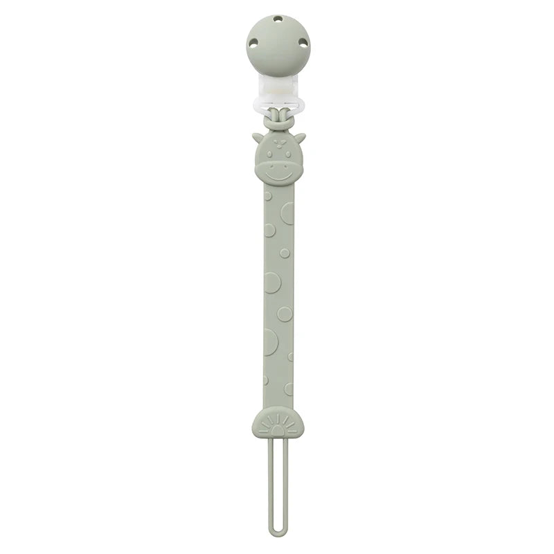 Attache Tétine Silicone - Girafe