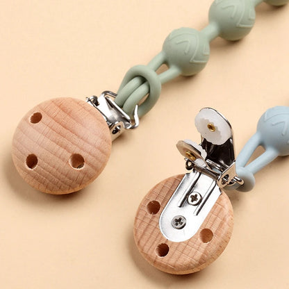 Attache Tétine Silicone - Boules