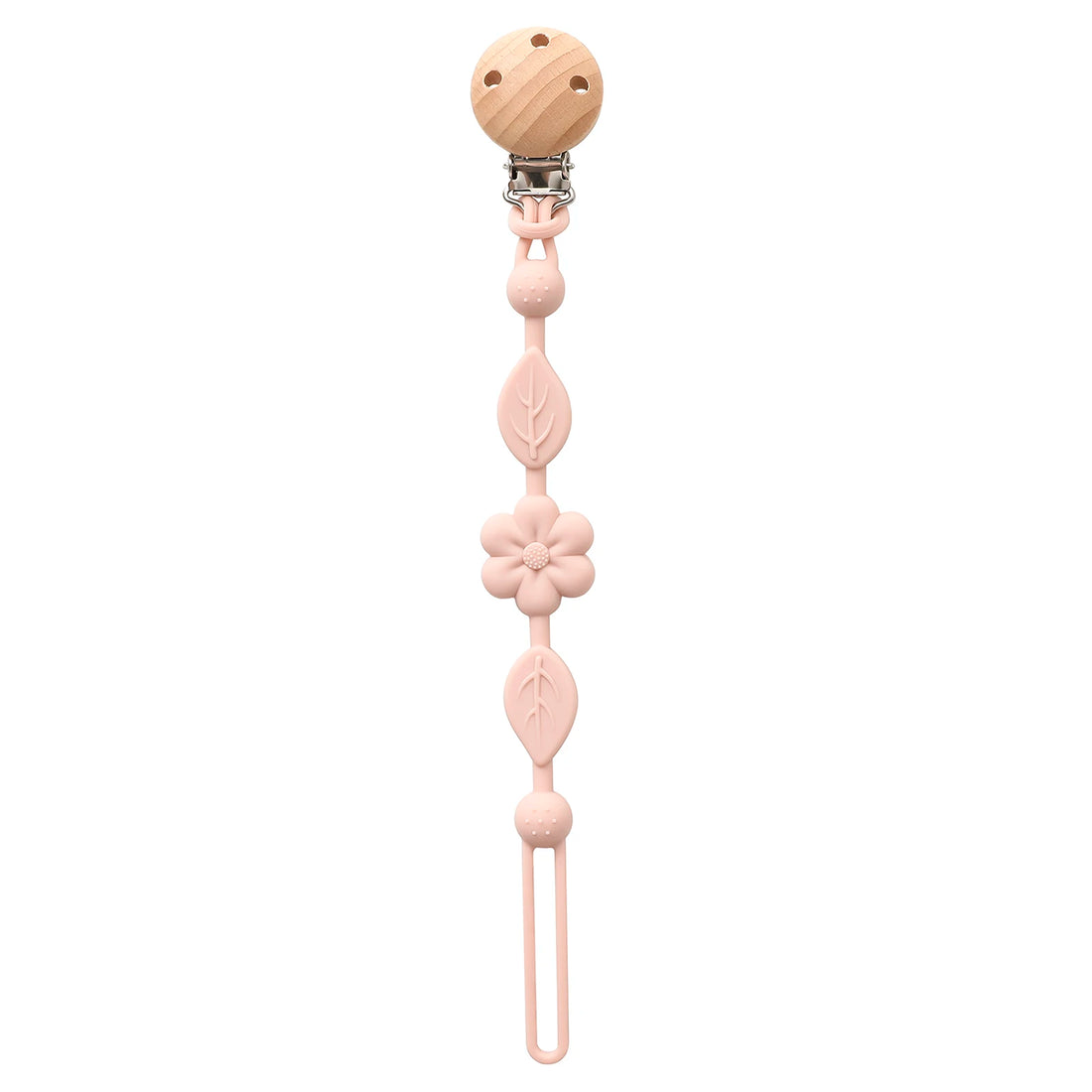 Attache Tétine Silicone - Fleur