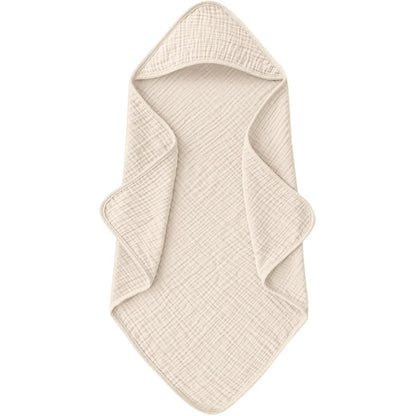 Cape de Bain Bébé en Coton Mousseline