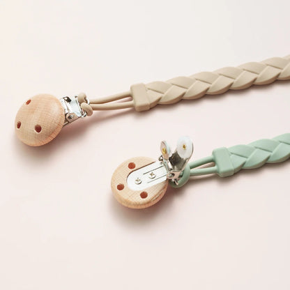 Attache Tétine Silicone - Torsade