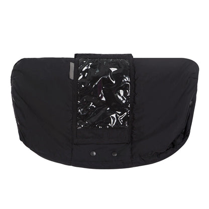 Gants pour poussette doublés polaire coloris noir