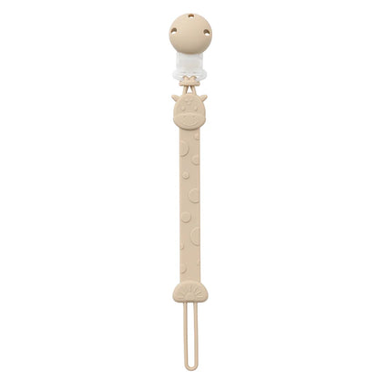 Attache Tétine Silicone - Girafe