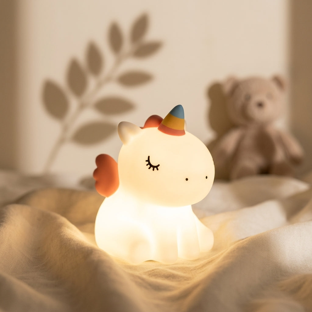 Veilleuse Luna la Licorne rechargeable